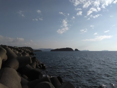 和歌山の太刀魚ポイント 水軒 沖